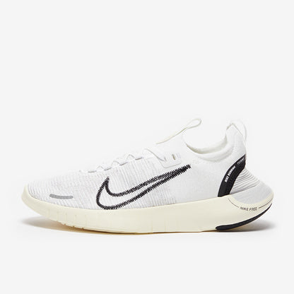 Nike Womens Free Run Next Nature Flyknit - White/Black-Coconut Milk