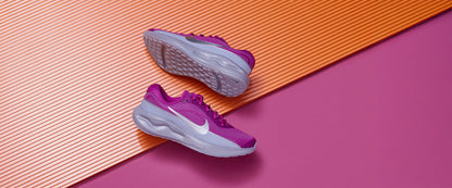 Nike Womens Journey Run Premium - Hot Fuchsia/Metallic Silver