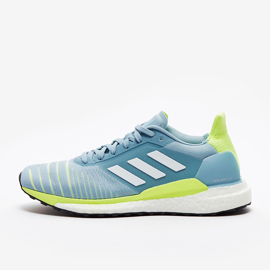 adidas Womens Solar Glide - ash grey/ftwr white/hi