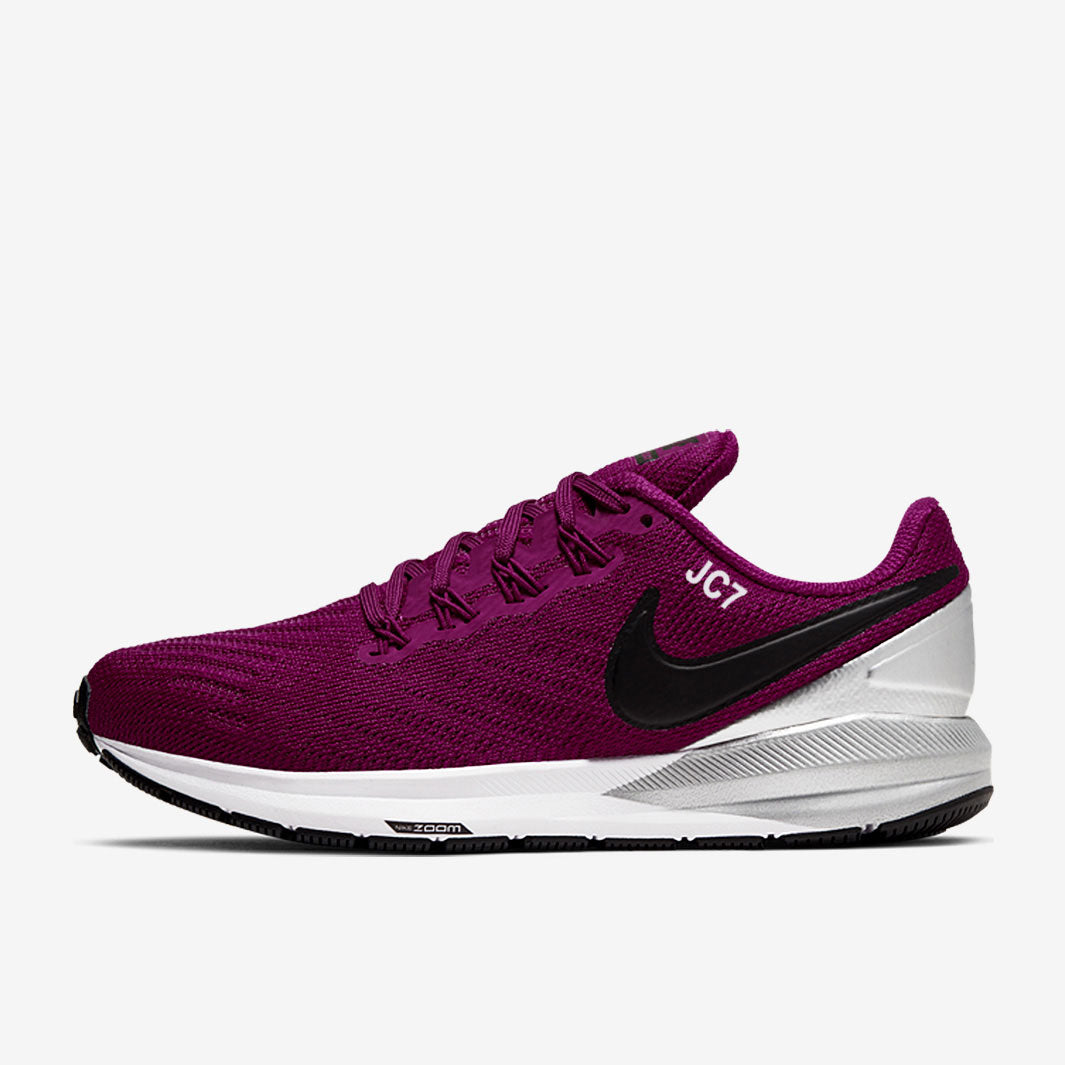 Nike Womens Air Zoom Structure 22 - True Berry/Black-Chrome