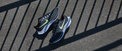 Nike Air Zoom Pegasus 37 - Black/Lime Blast-Blue