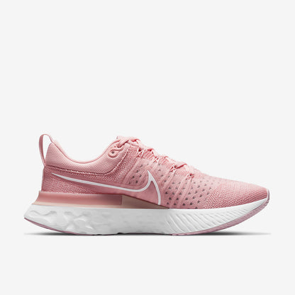 Nike Womens React Infinity Run Flyknit 2 - Pink Glaze/White
