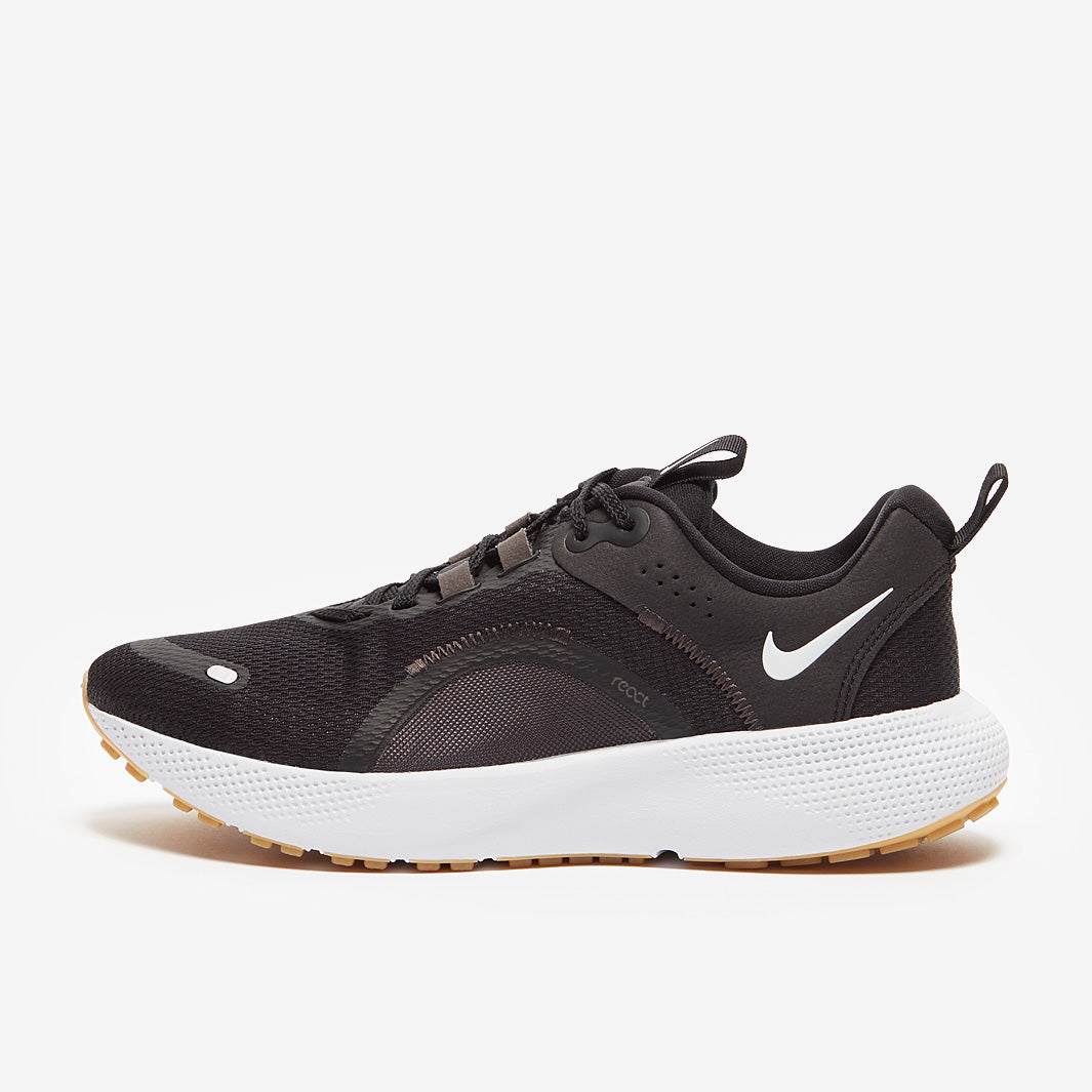 Nike Womens React Escape Run 2 - Black/White-Dk Smoke Grey