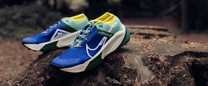 Nike ZoomX Zegama Trail - Deep Royal Blue/White