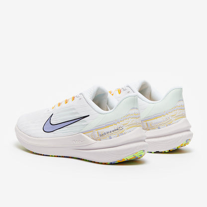 Nike Womens Air Winflo 9 Premium - White/Light Thistle