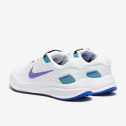 Nike Womens Air Zoom Structure 24 - White/Psychic Purple