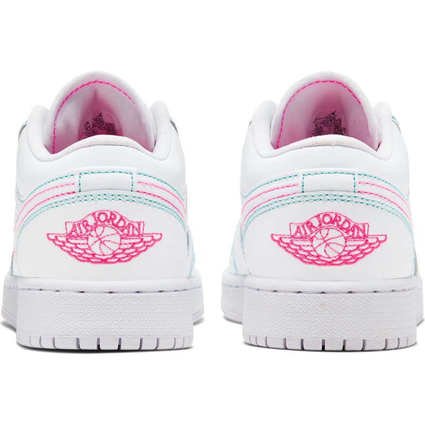 Big Kids' Air Jordan 1 Low "Aurora Green"
