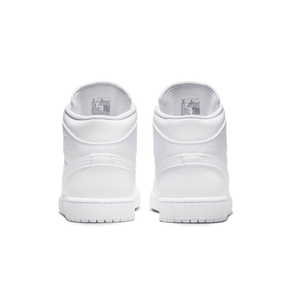 Men's Air Jordan 1 Mid "Triple White"