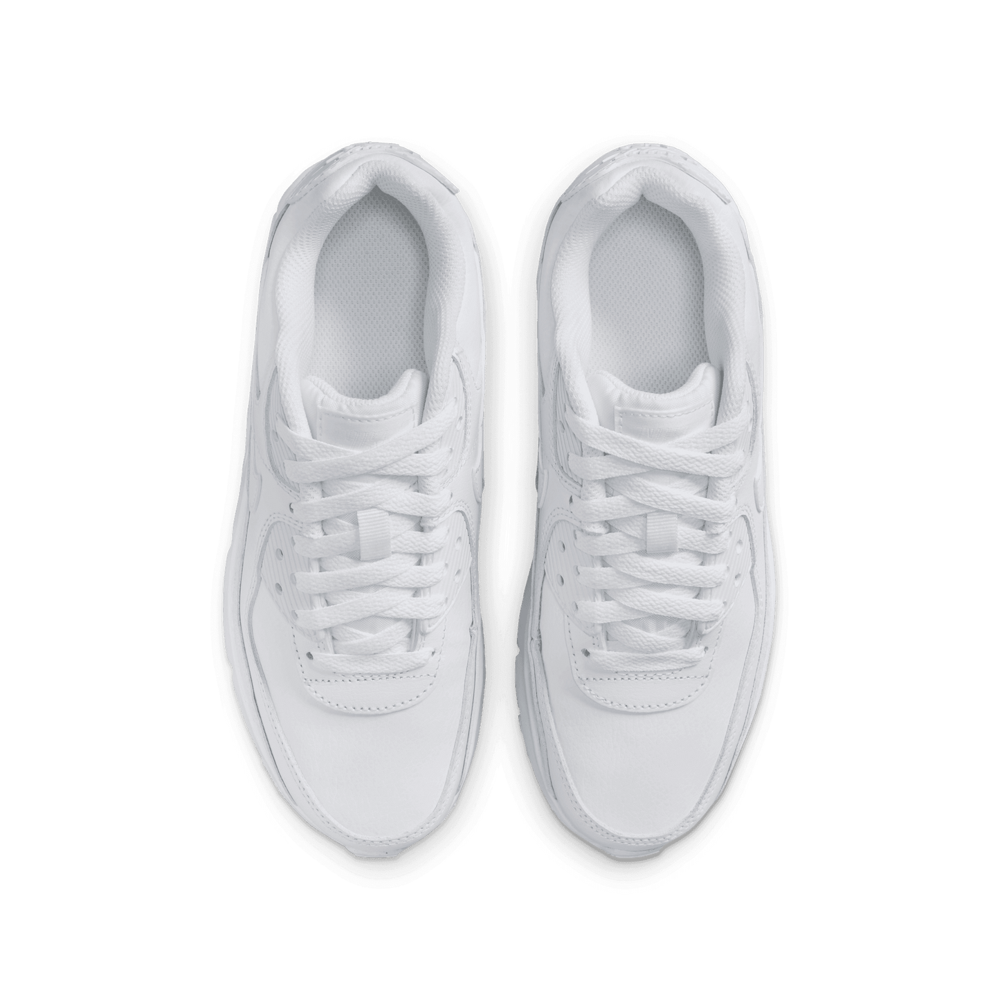 Big Kids’ Nike Air Max 90 LTR "White Metallic Silver"