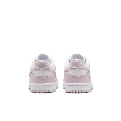 Big Kids' Nike Dunk Low "White Light Violet"