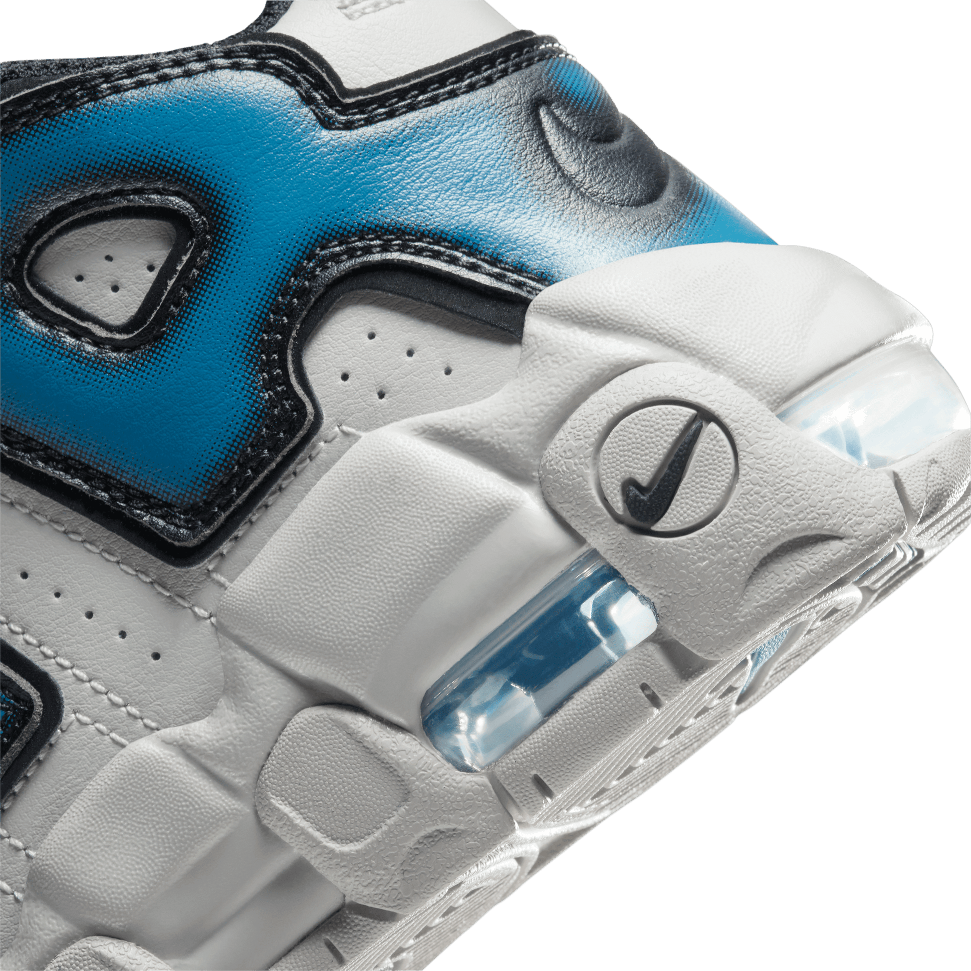 Little Kids' Nike Air More Uptempo "Industrial Blue"