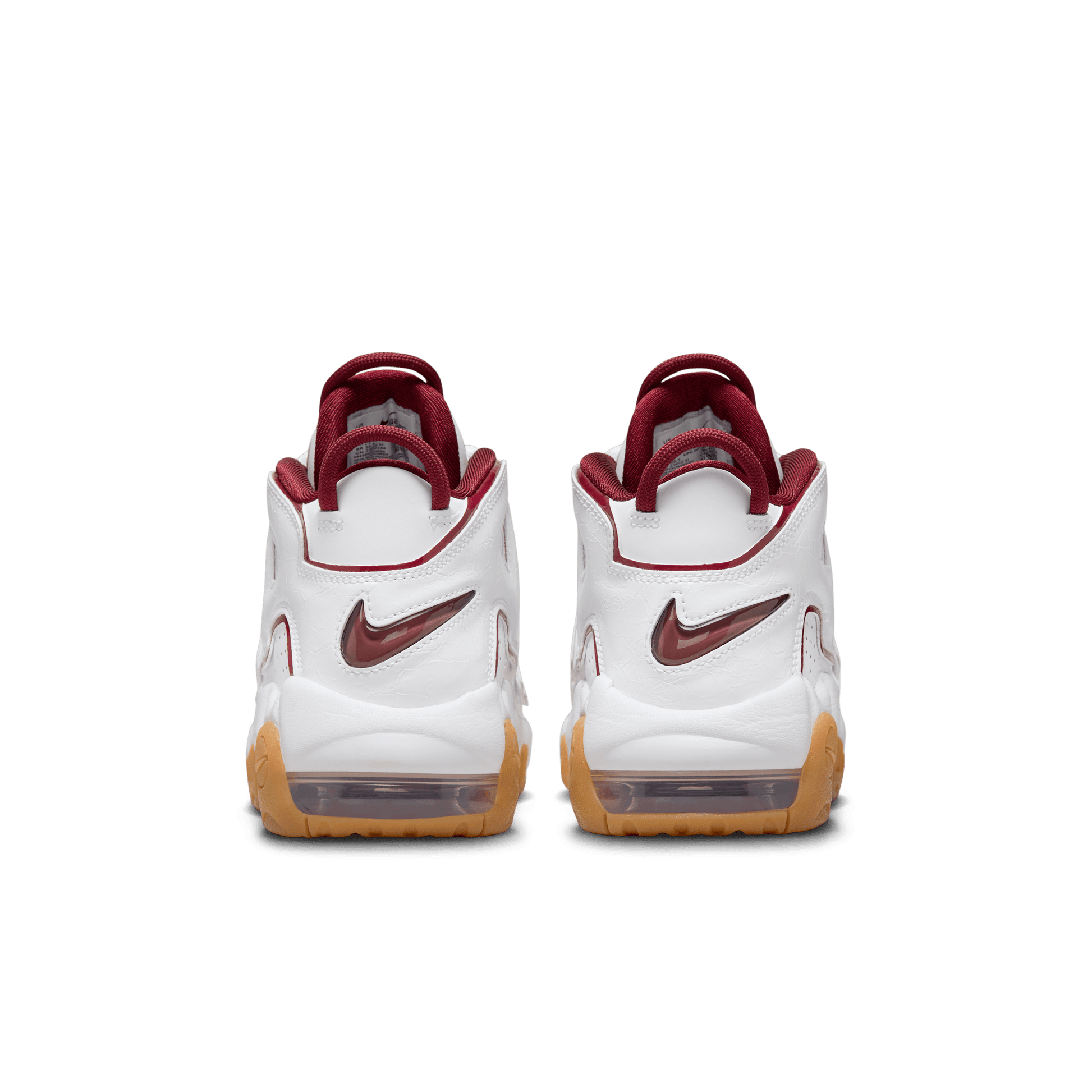 Big Kids' Nike Air More Uptempo “Team Red/Gum”