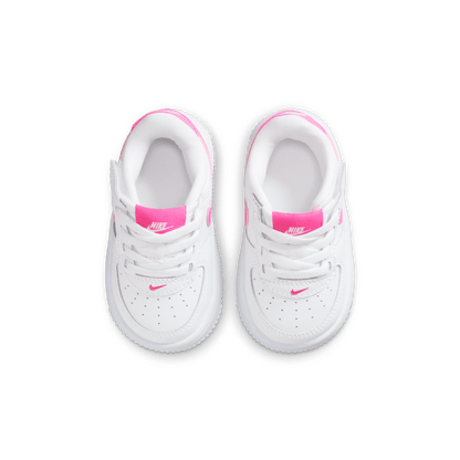 Baby/Toddler Nike Force 1 Low EasyOn "Laser Fuchsia"