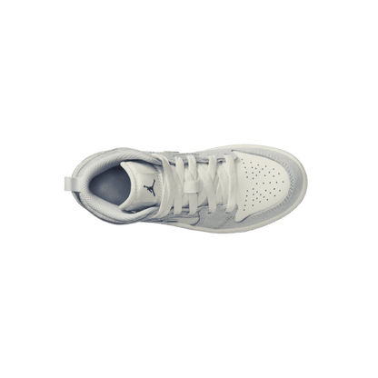 Little Kids' Jordan 1 Mid SE "Smoke Grey-Sail"