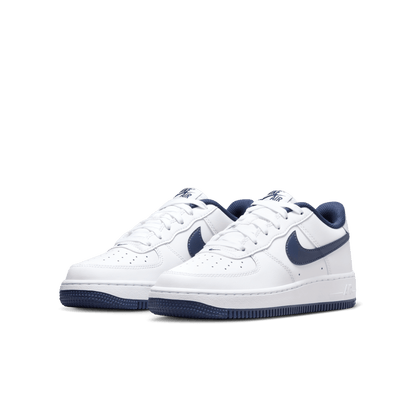 Little/Big Kids' Nike Air Force 1 LV8 "White Midnight Navy"