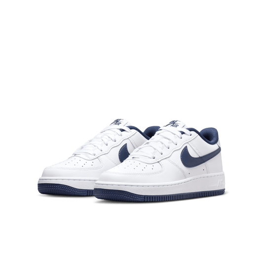 Little/Big Kids' Nike Air Force 1 LV8 "White Midnight Navy"