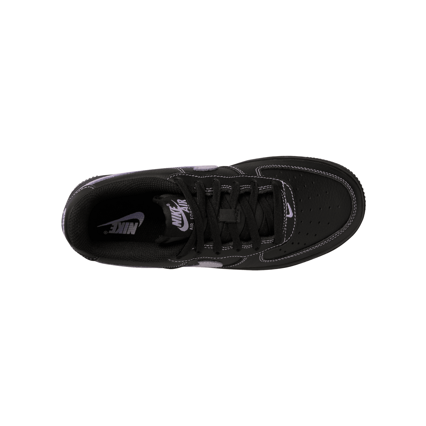 Big Kids' Nike Air Force 1 LV8 4 "Black & Hydrangeas"