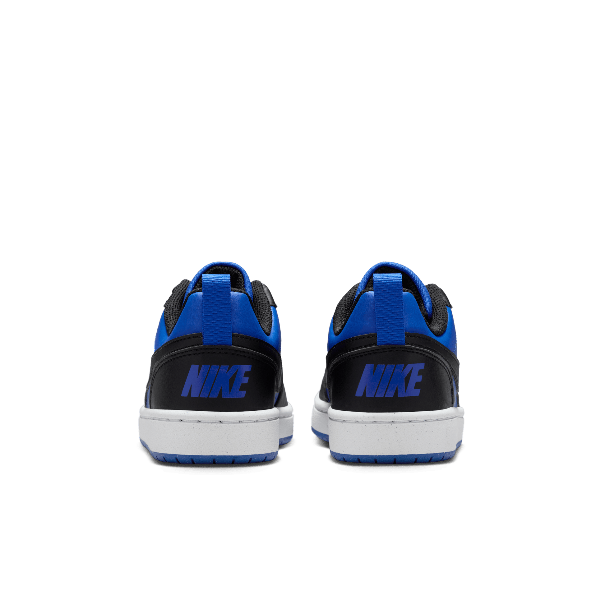 Big Kids' Nike Court Borough Low Recraft "Game Royal Black"