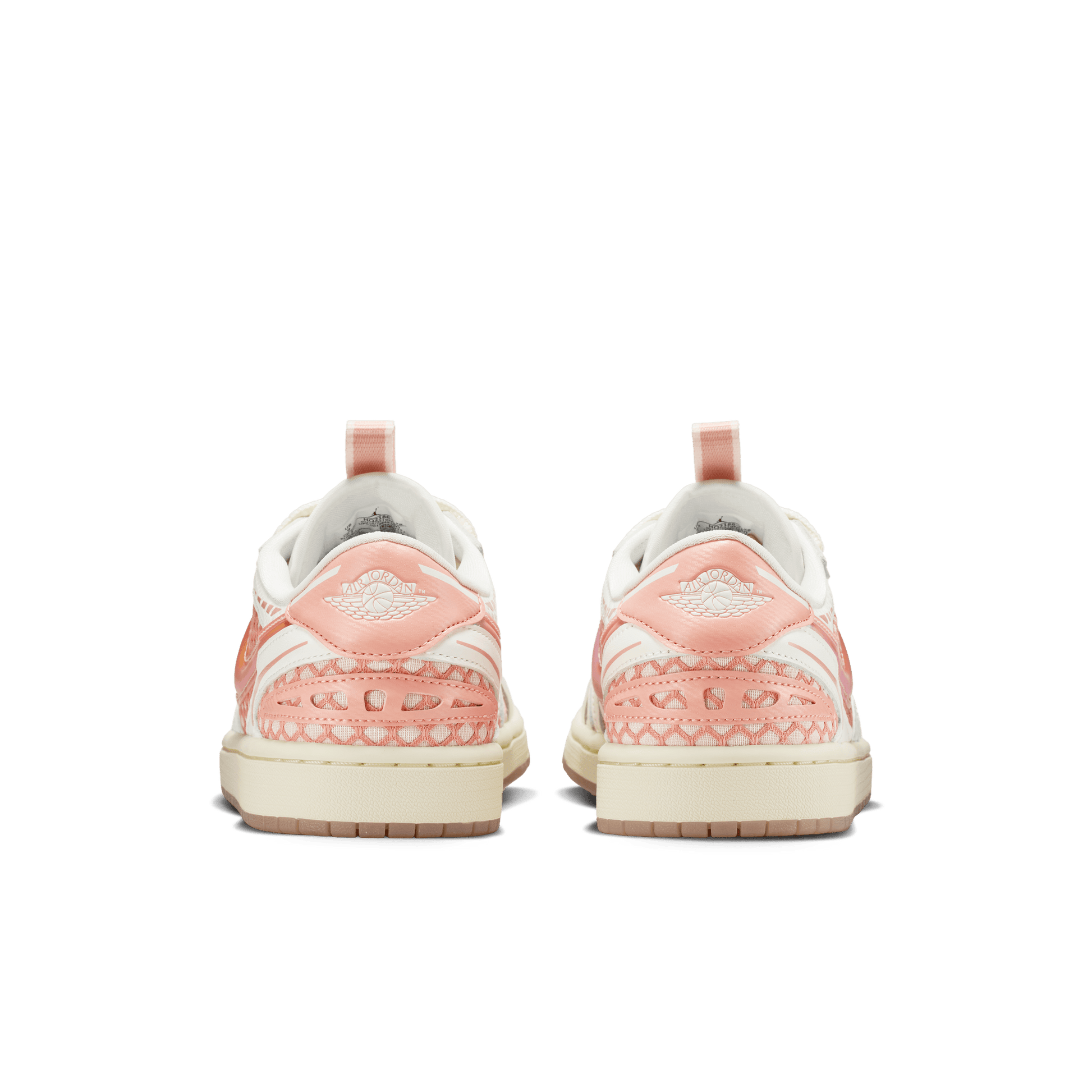 Women's Air Jordan 1 Low Method of Make "Sail Washed Coral"