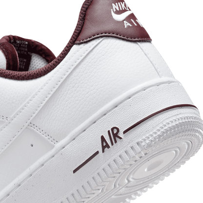 Women's Nike Air Force 1 '07 Vintage "White Burgundy Crush"
