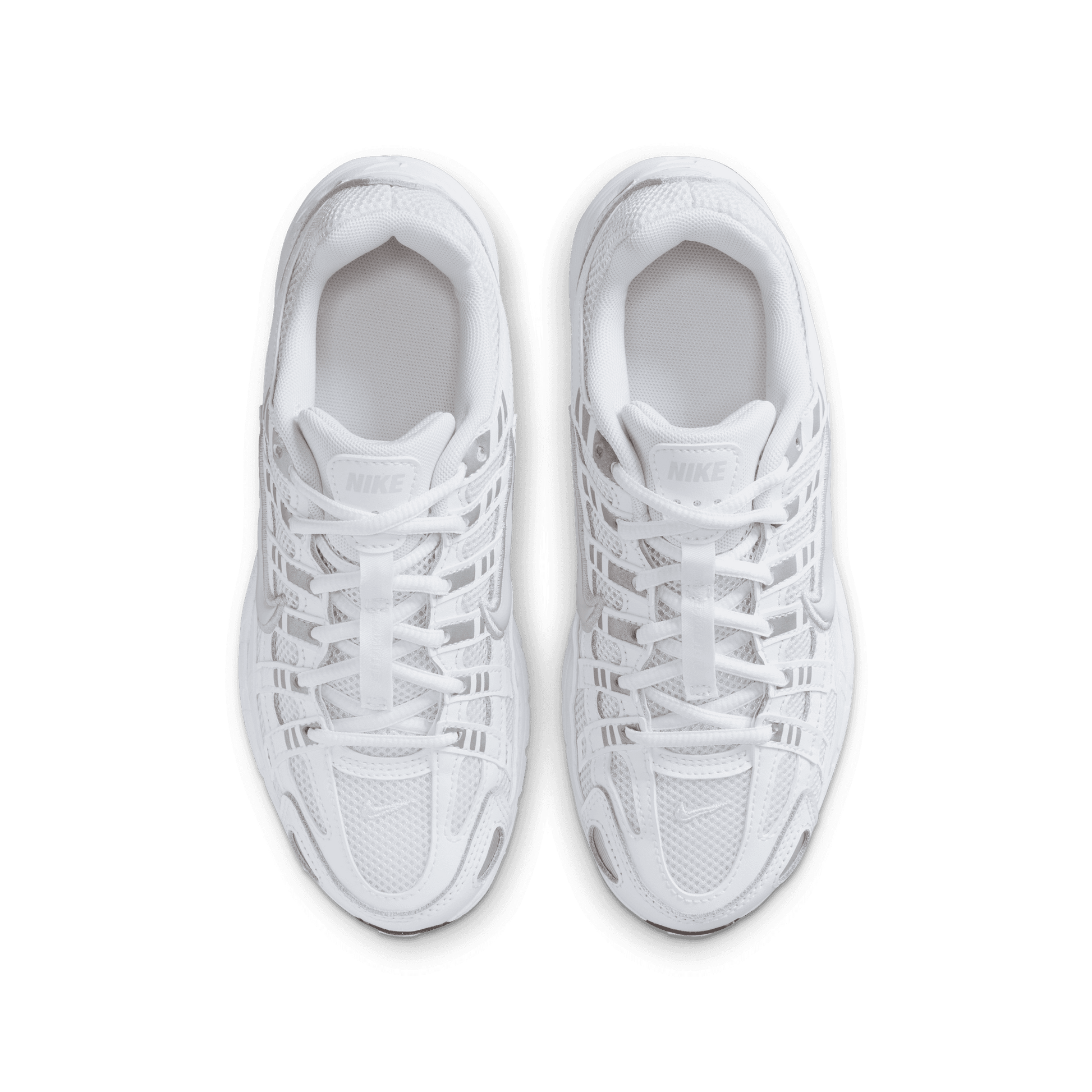 Big Kids' Nike P-6000 "Platinum Tint White Silver"