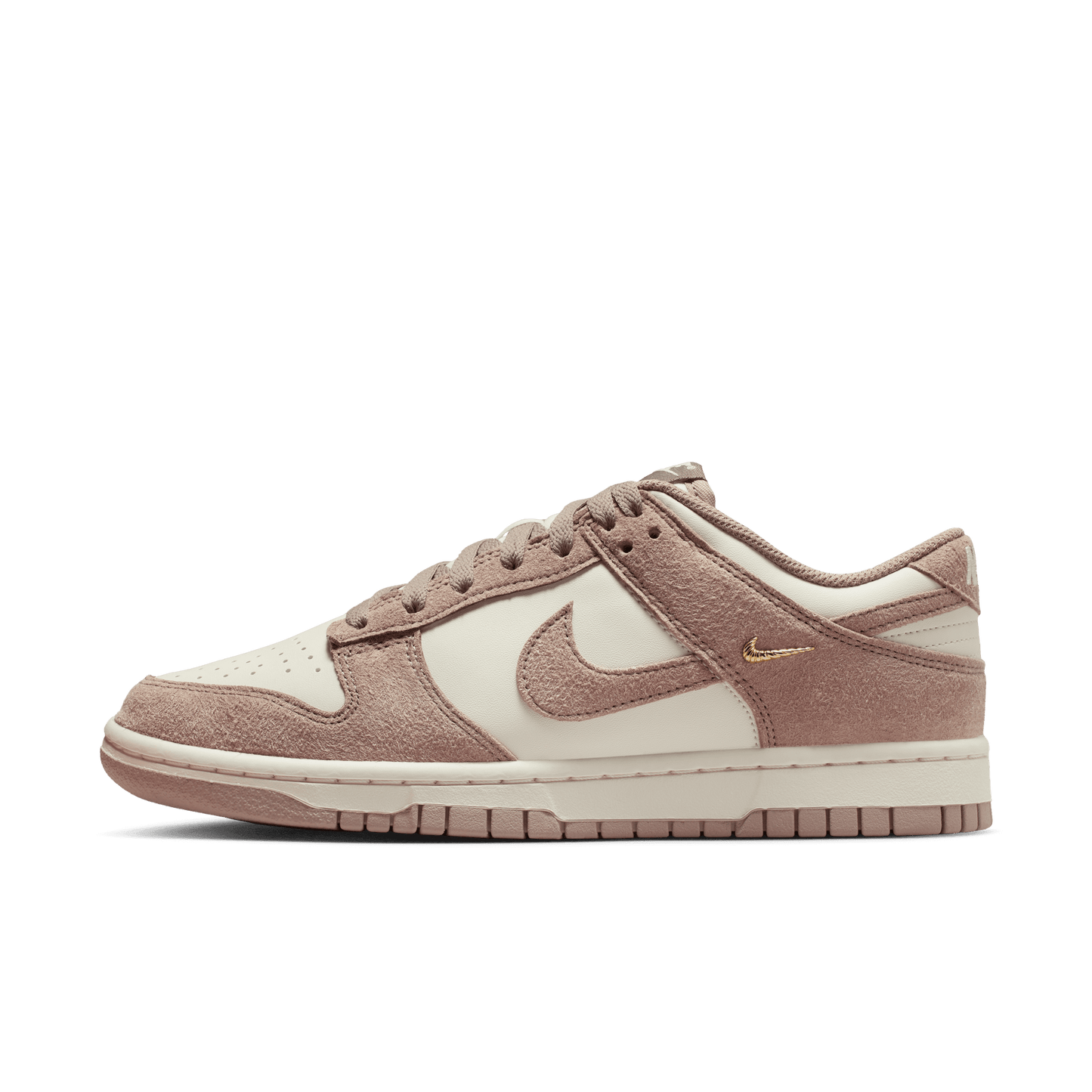 Women's Nike Dunk Low "Malt Gold Mini Swoosh"