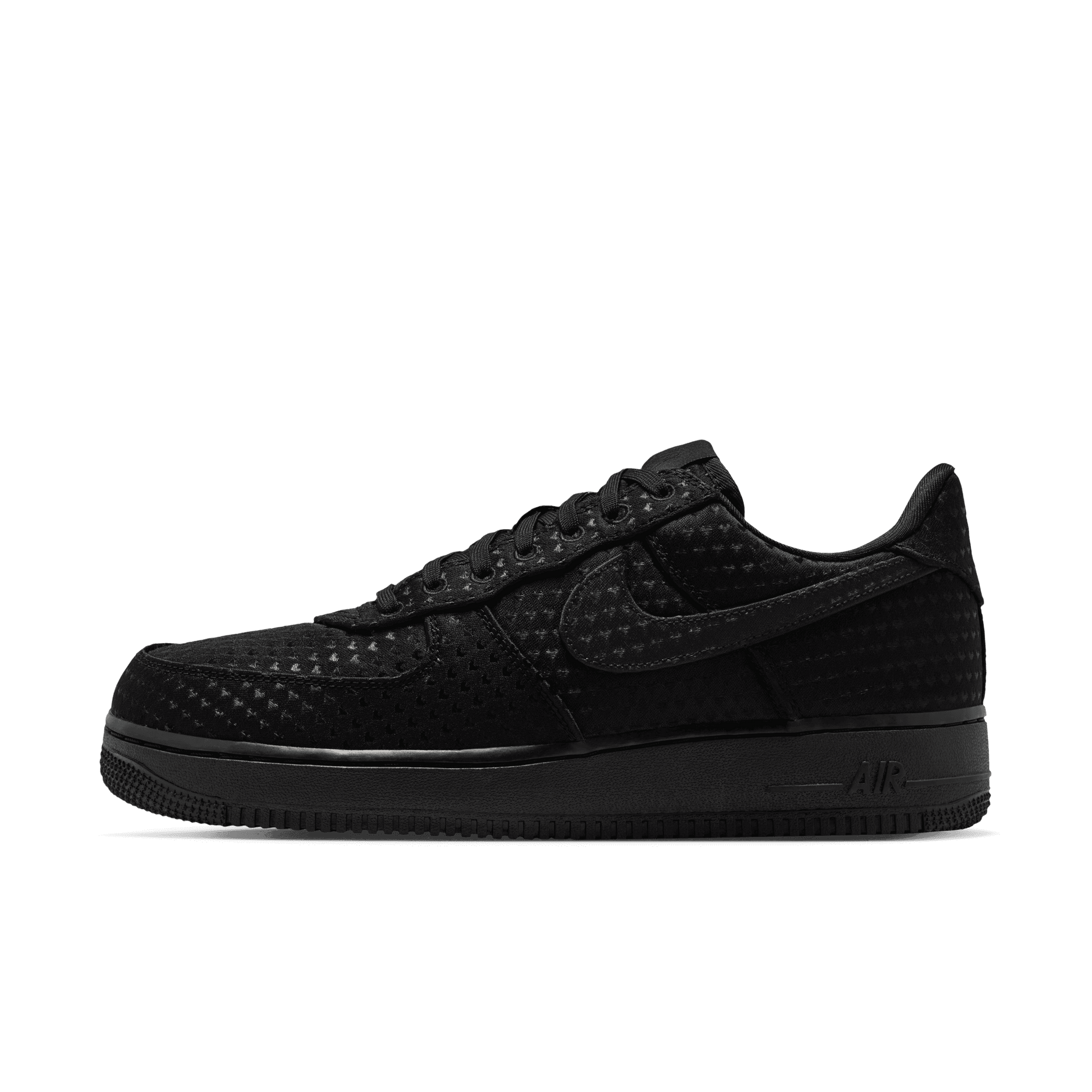 Men's Nike Air Force 1 Retro "Valentine's Day Triple Black"
