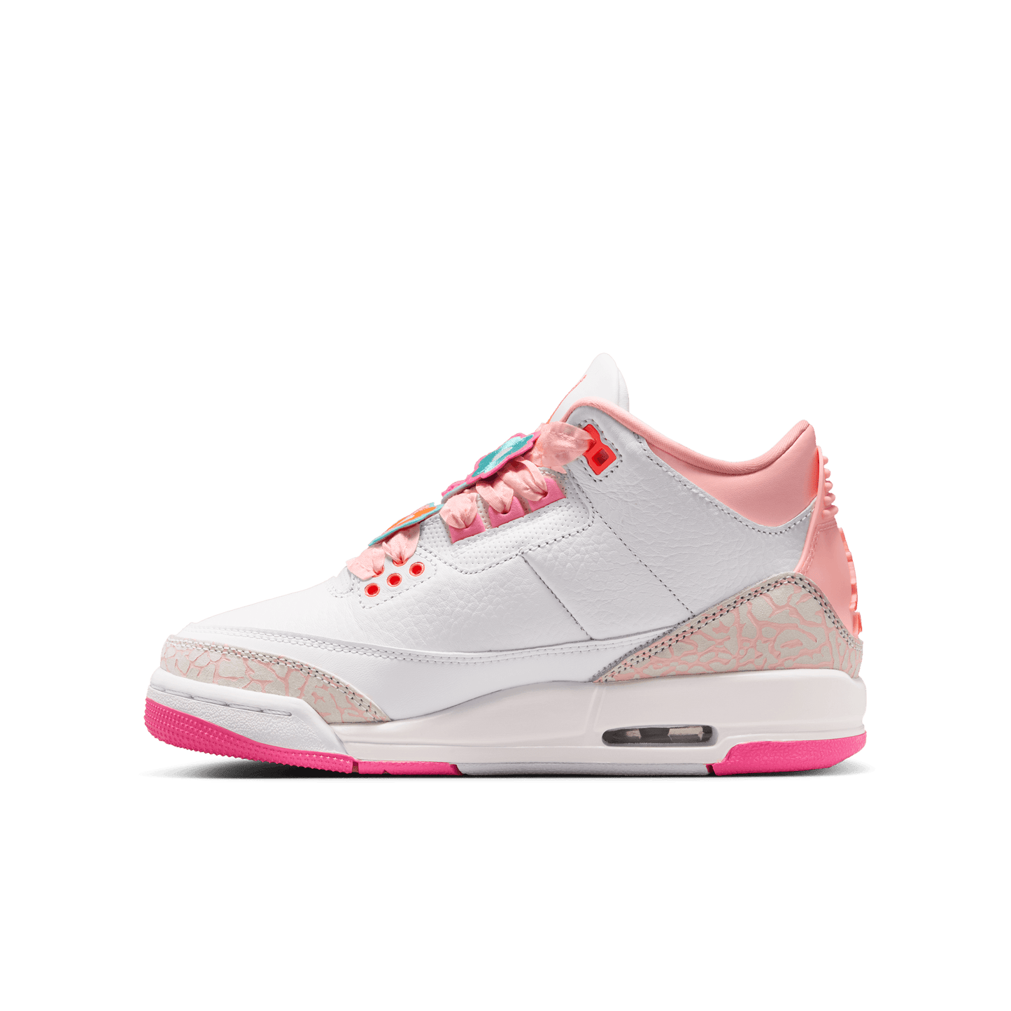 Big Kids' Air Jordan 3 Retro "Spring Flowers"