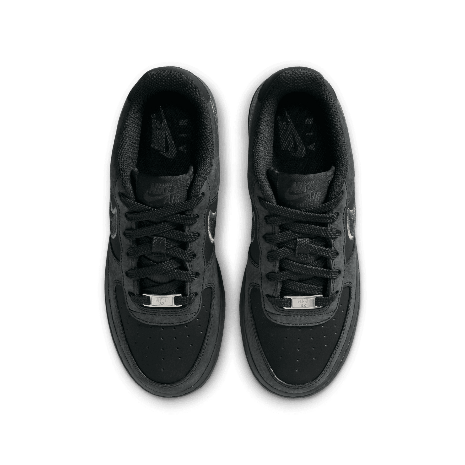 Big Kids' Nike Air Force 1 LV8 "Black Dark Smoke"