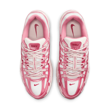 Women's Nike P-6000 "Summit White Slit Red"