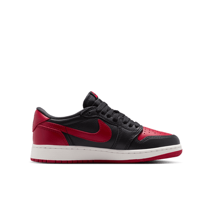 Big Kids' Air Jordan 1 Retro Low OG "Banned" (Unisex )
