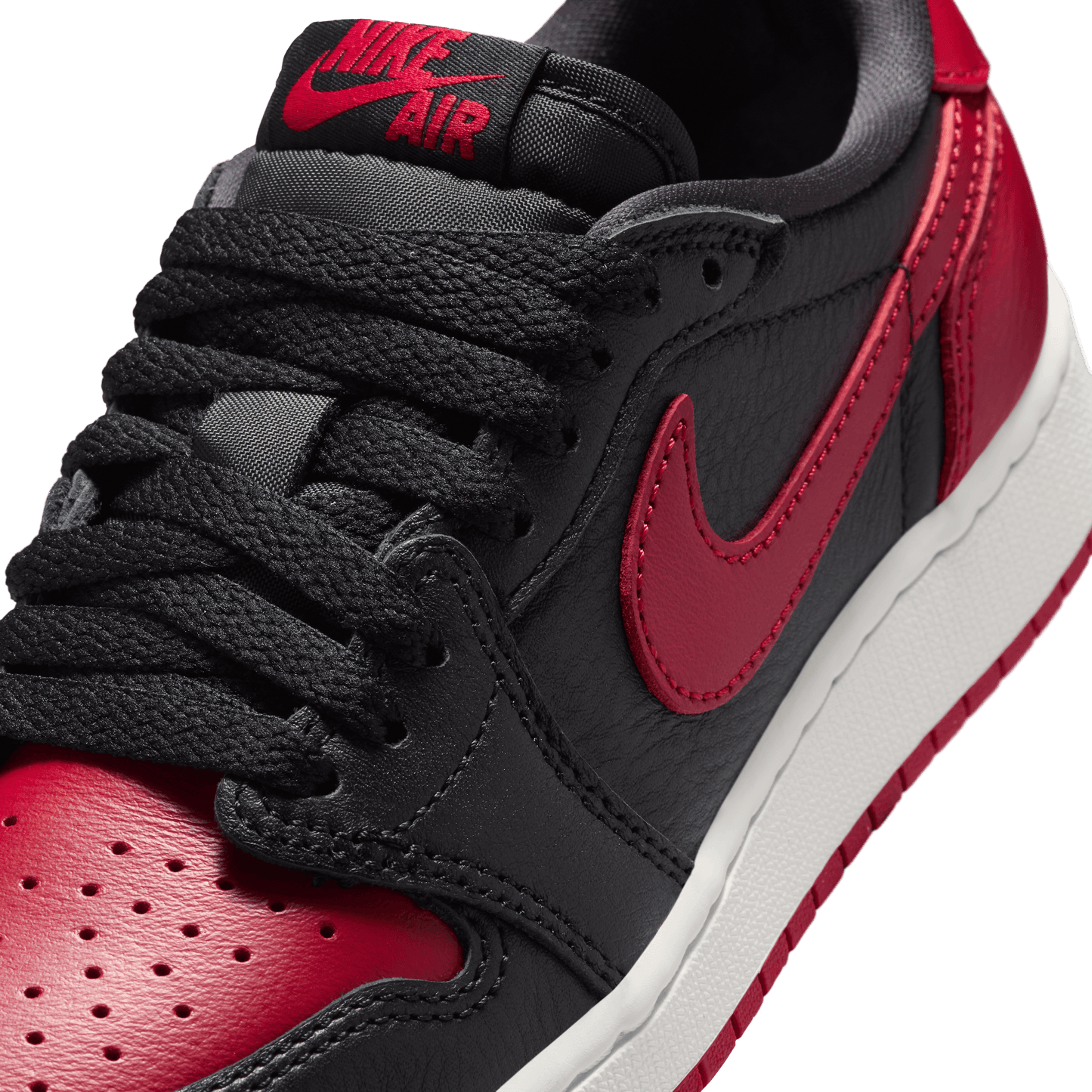 Big Kids' Air Jordan 1 Retro Low OG "Banned" (Unisex )