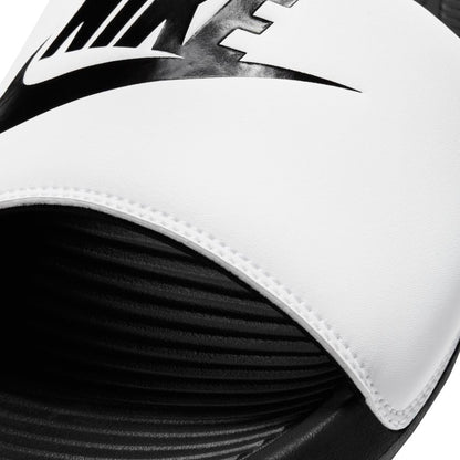 Men's Nike Victori One Slides "White Black"