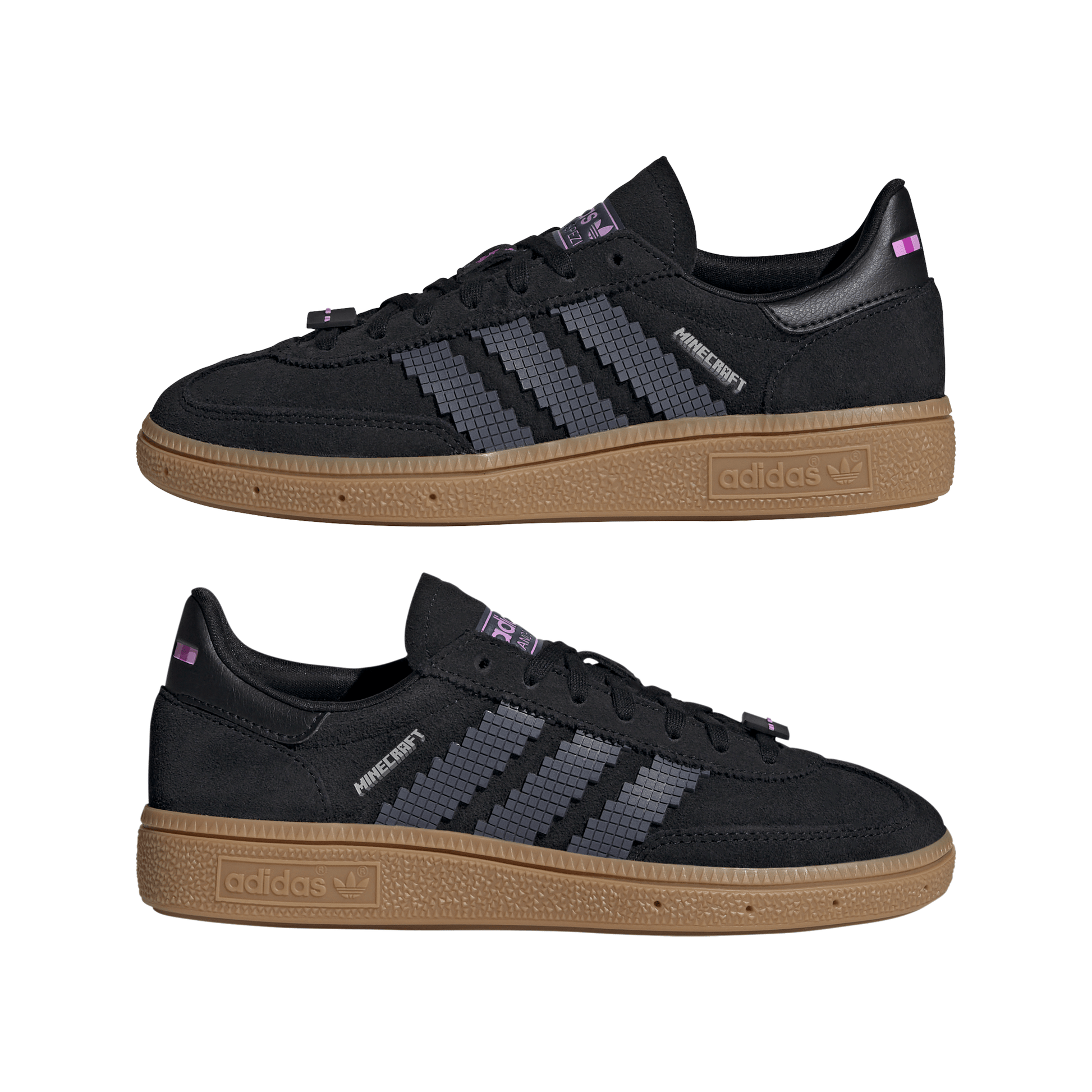 Big Kids' Adidas Handball Spezial "Minecraft Enderman"