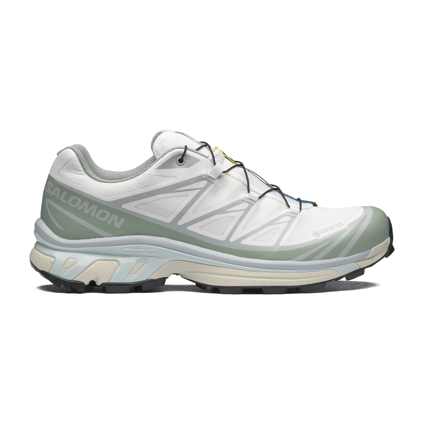 Salomon XT-6 GTX White/Green/Ice Flow