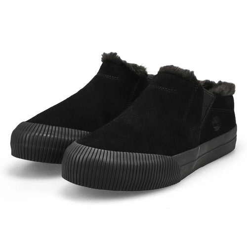 Women's Timberland Premium Skyla Bay 2.0 Low Warm-Lined Mule "Black Suede"