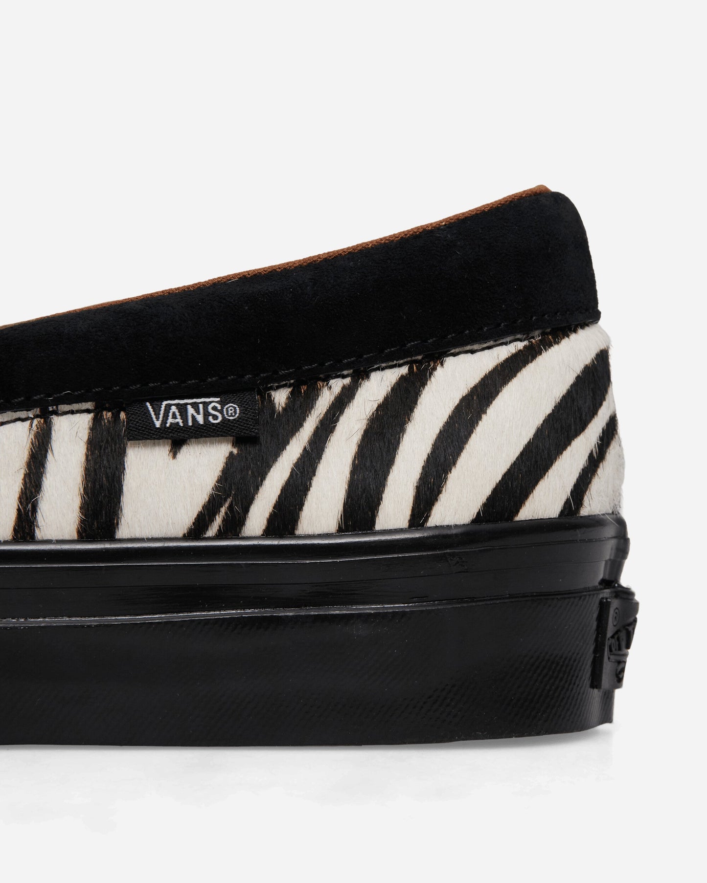 Premium Pony Hair Loafers Zebra