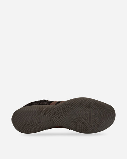Wales Bonner Karintha Lo Sequin Sneakers Dark Brown / Core Black