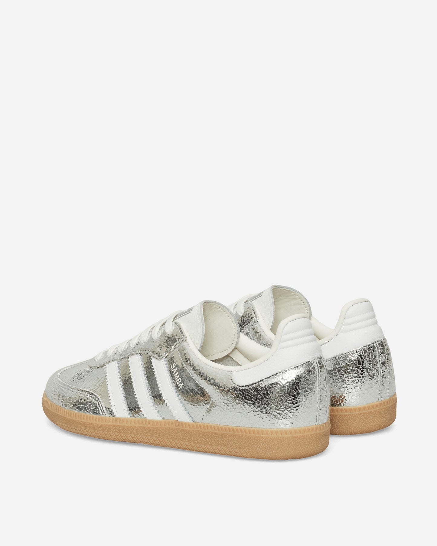 Women's Samba OG Sneakers Silver Metallic / Cloud White