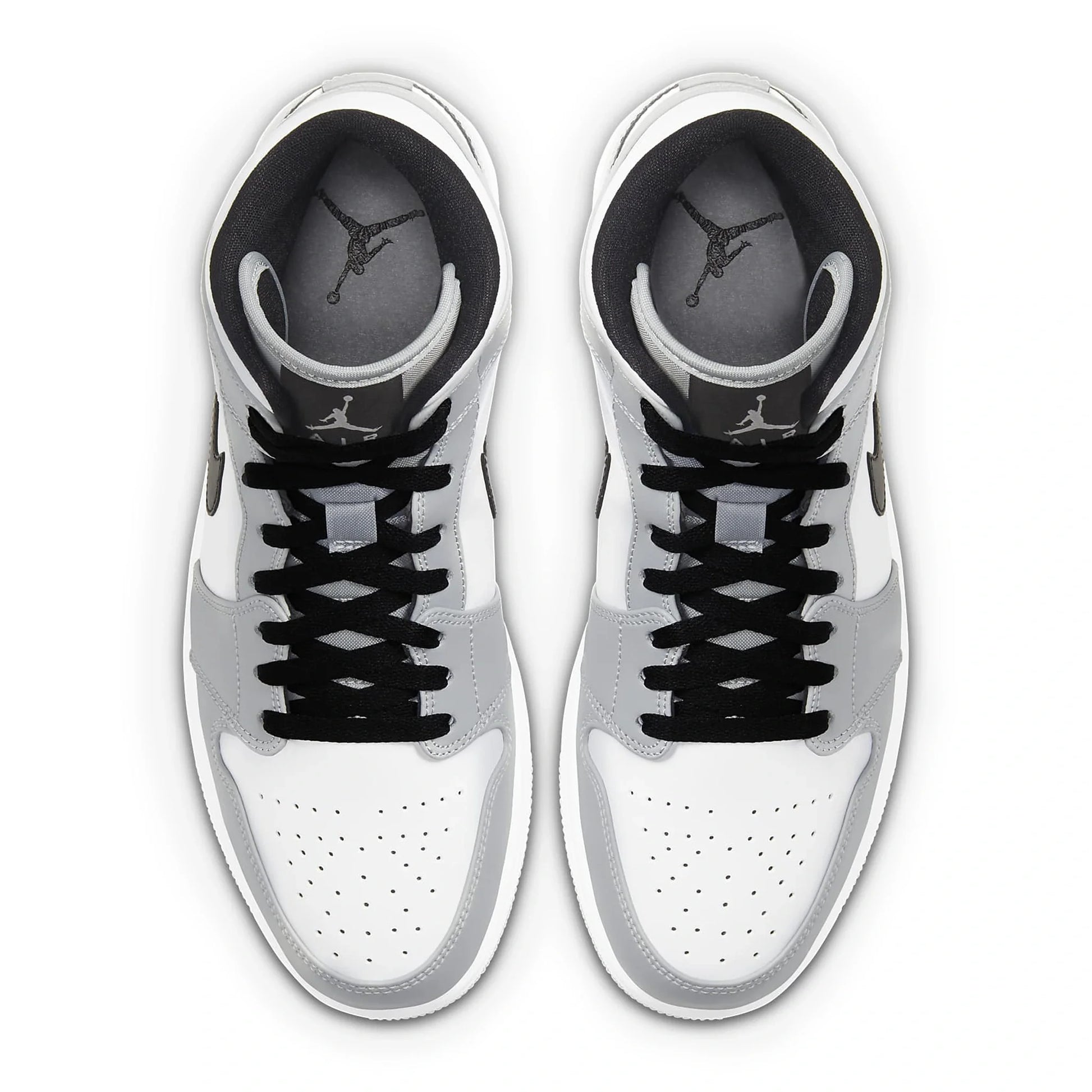 Air Jordan 1 Mid Light Smoke Grey