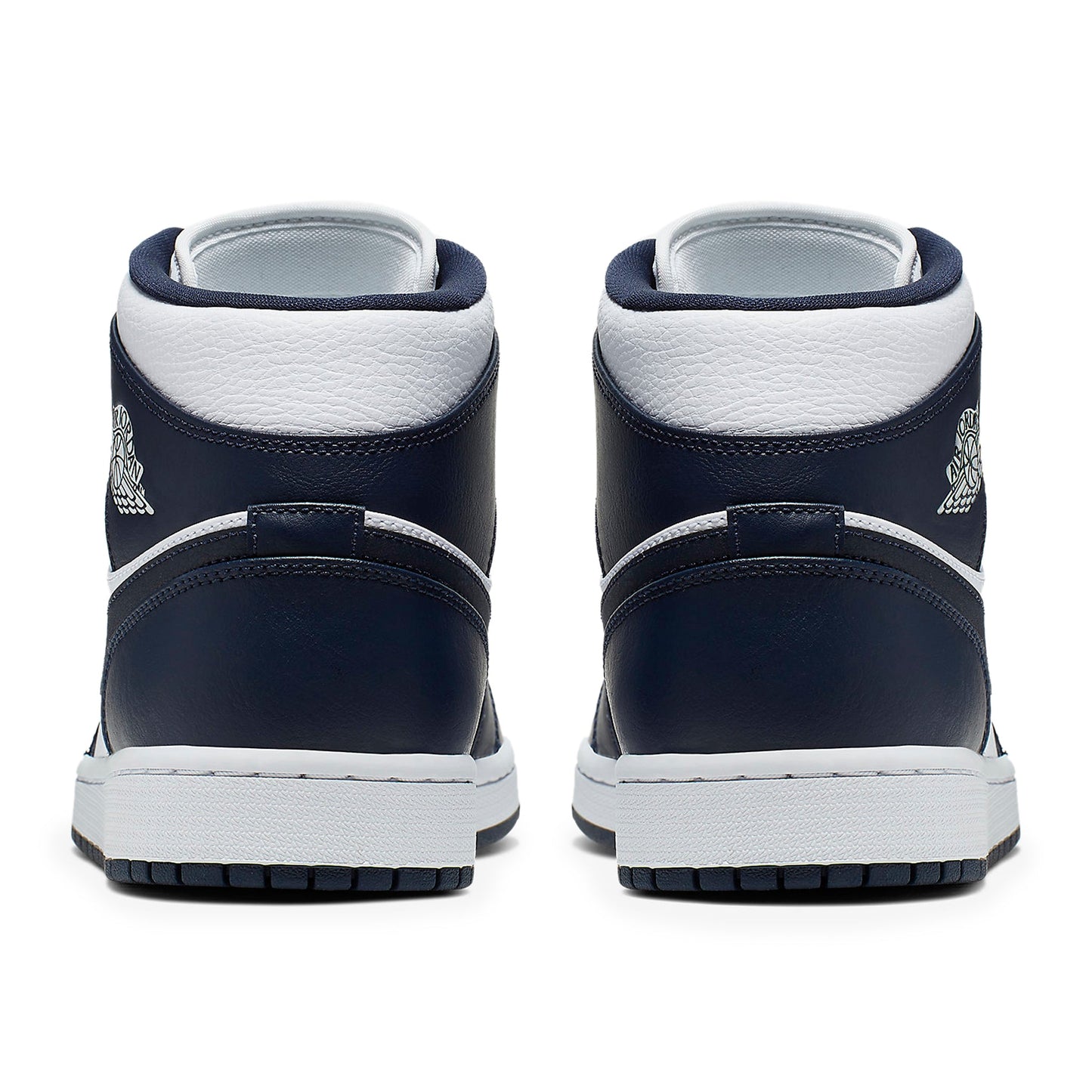 Air Jordan 1 Mid White Metallic Gold Obsidian