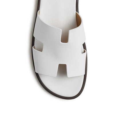 Hermès Paris Izmir White Sandal