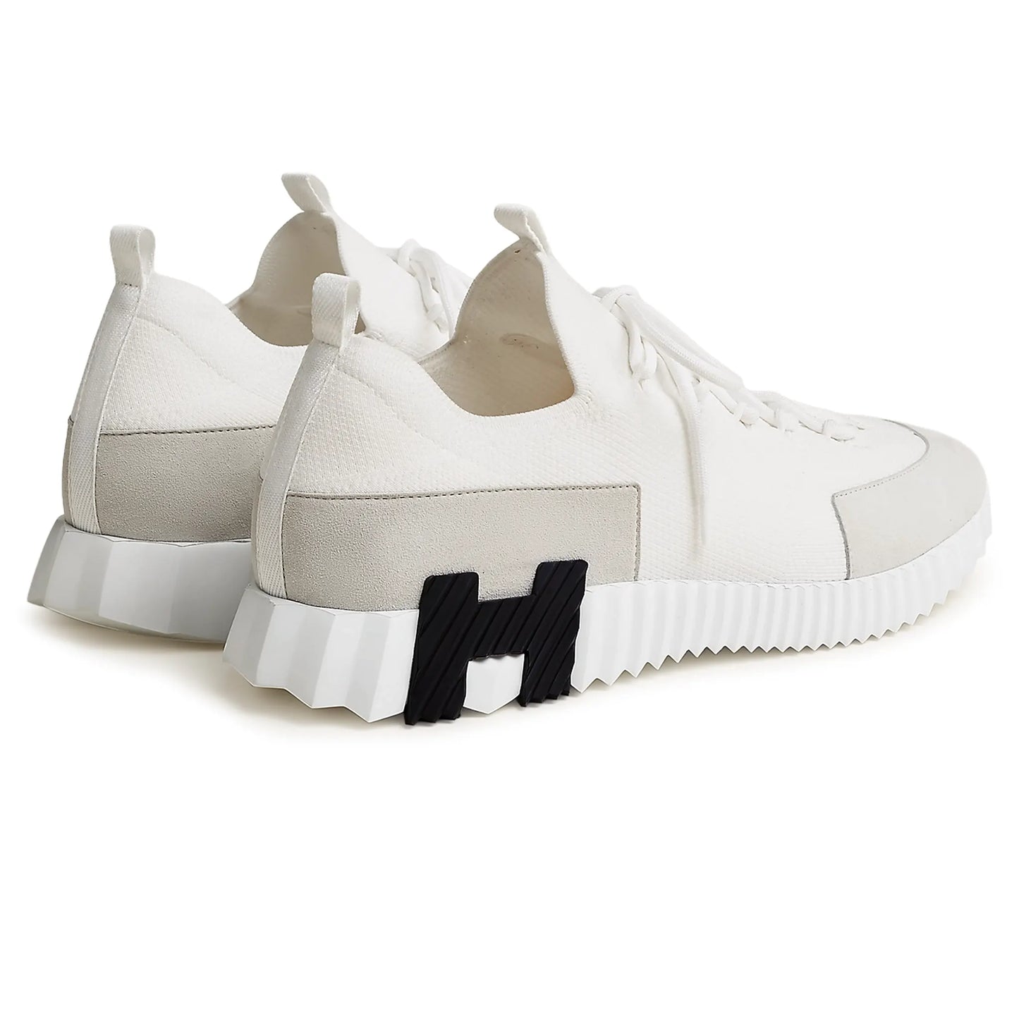 Hermès Paris Lift Slip-On White Sneaker