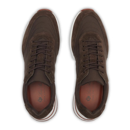 Loro Piana Week End Walk Cedar Bronze Sneaker