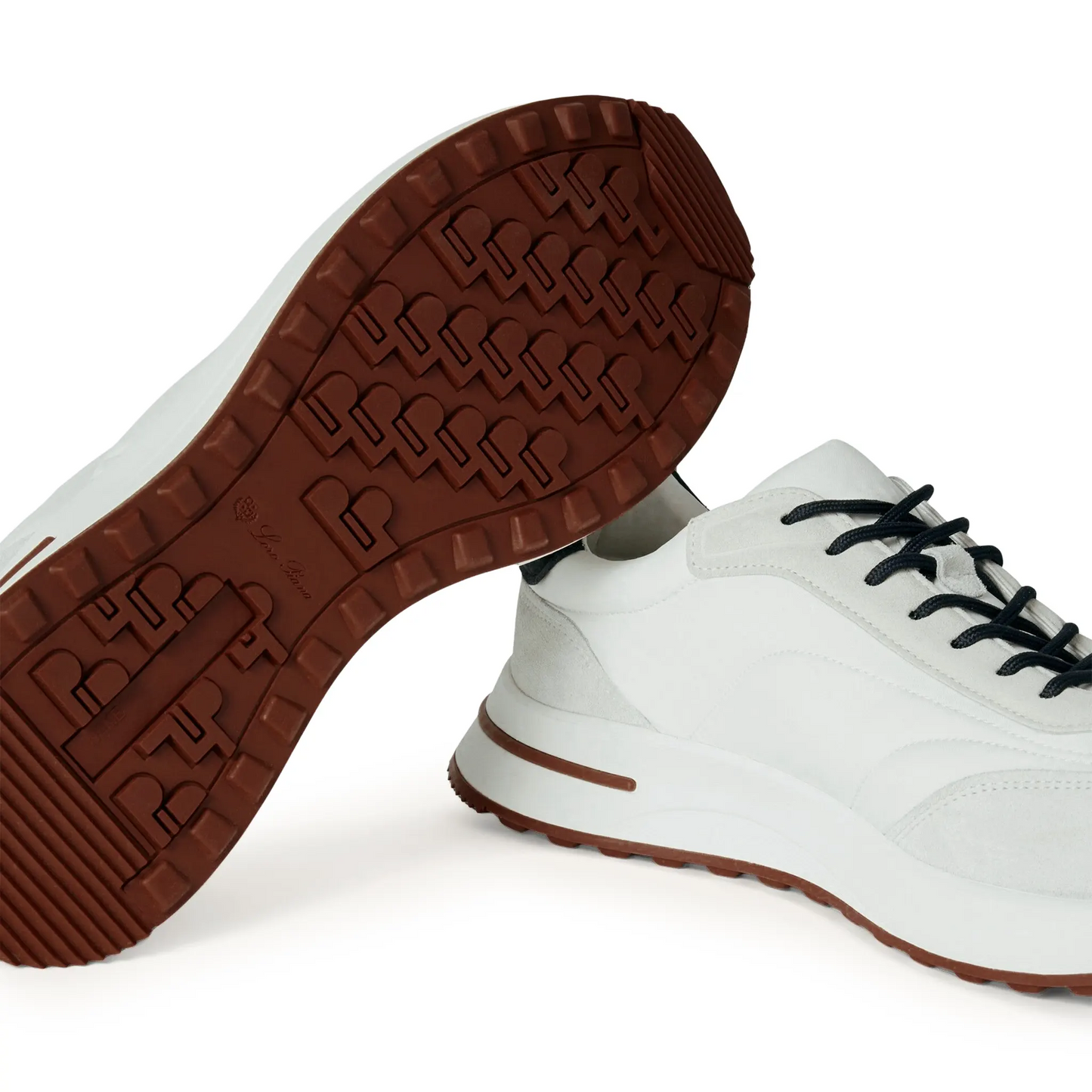 Loro Piana Week End Walk White Sneaker