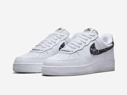 Nike Air Force 1 Low White Black Paisley (W)