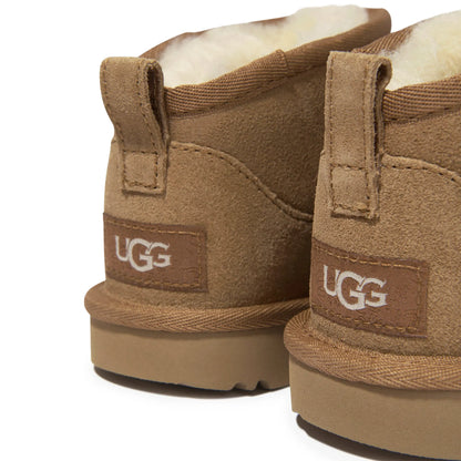 UGG Classic Ultra Mini Kids Brown Boots