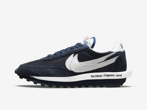 Fragment x Sacai x Nike LD Waffle Blue Void